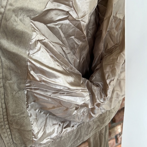 Ashley twenty six international faux suede bomber jacket size junior medium - Picture 11 of 13